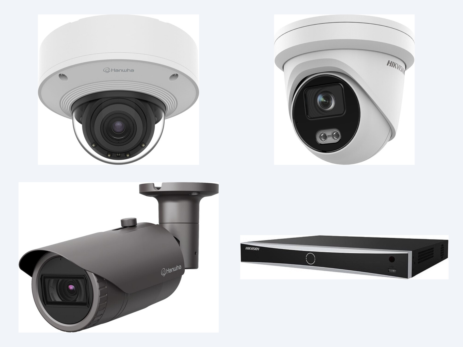 4K CCTV cameras & PoE NVR systems