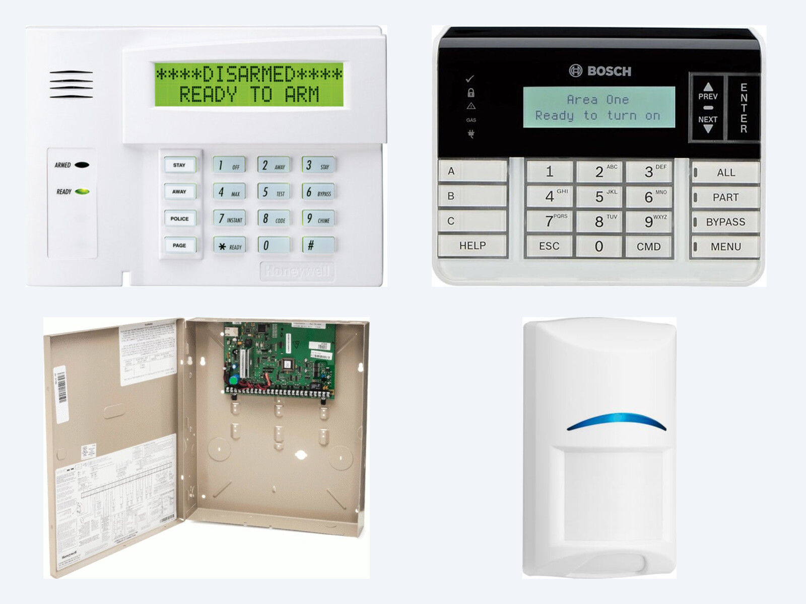Wired alarm systems