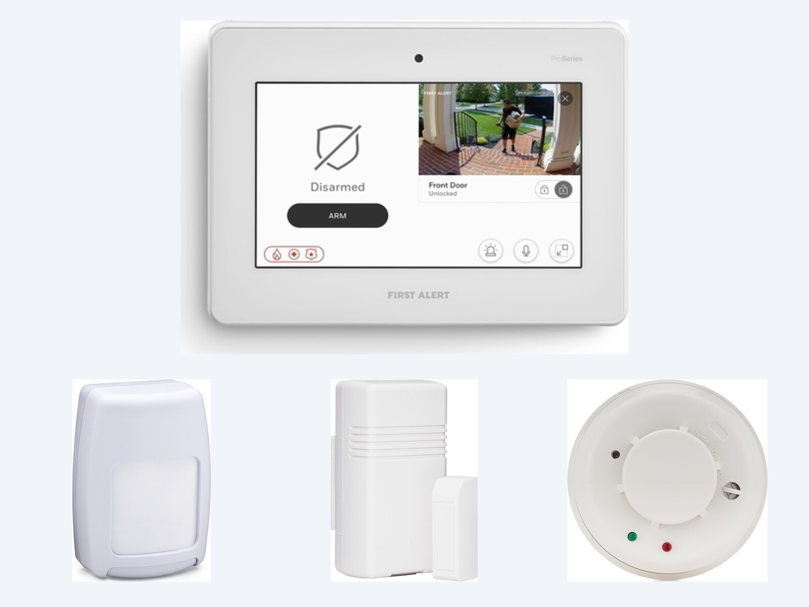 Wireless alarm systems